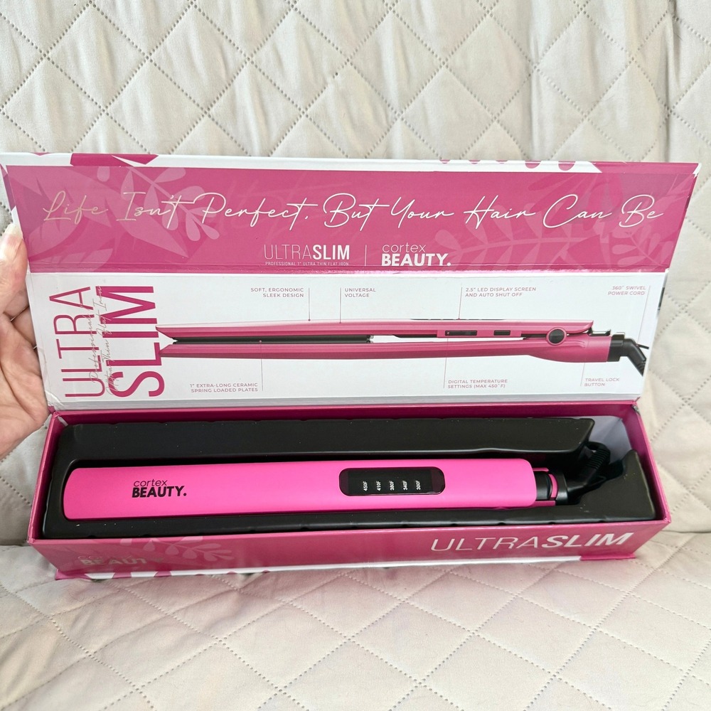 1" Ultra Thin Flat Iron Hair Straightener